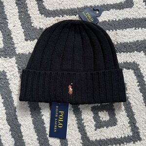 Polo Ralph Lauren signature wool blend beanie unisex